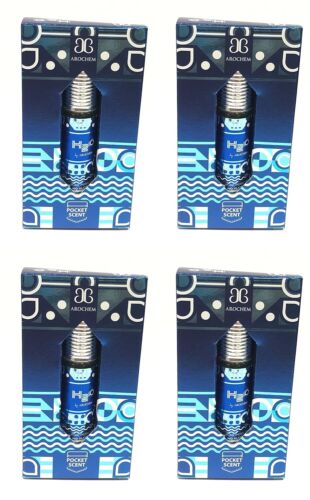 Arochem H2O Non Alcoholic Attar 6ml Each Pack Of 4 - Picture 1 of 8