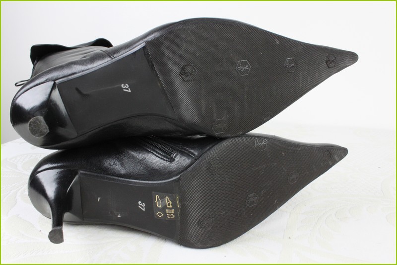 botas Cuir Genoux Cuissardes BATA en Cuir botas negro T 37 TBE d193e3 botas Cuir Genoux Cuissardes BATA en Cuir botas negro T 37 TBE d193e3