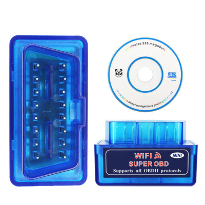 Car ELM327 WiFi Wireless OBD2 Scanner Code Reader Tool Work For Android IOS