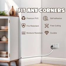 Cable Hider Cable Management Practical Hide Wall Floor Wires for Home