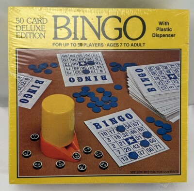 1981 Deluxe Bingo by Whitman Brand New Sealed FREE SHIPPING