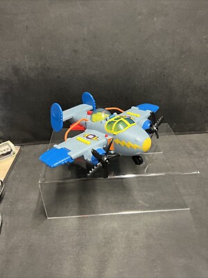 2009 Fisher-Price Imaginext Sky Racers Tornado Prop Flugzeug Düsenflugzeug Jäger