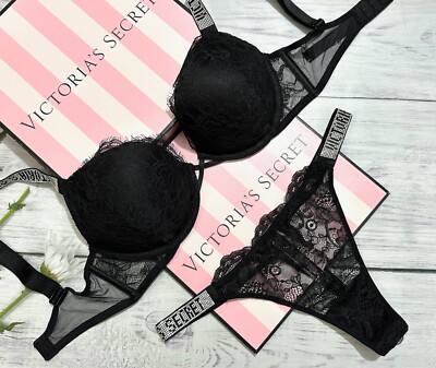 Secret Brillantini Reggiseno Nero Pizzo Intimo Rosso Pizzo Yamamay