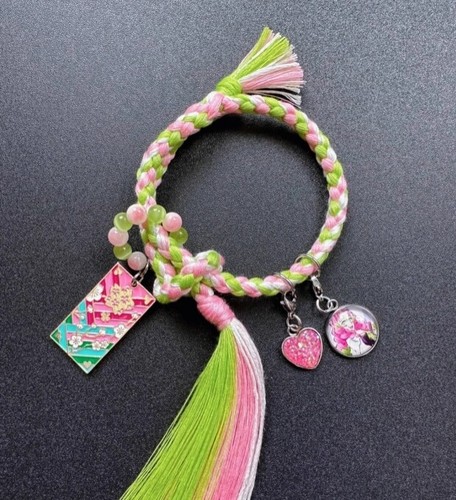 Demon Slayer Anime Popular Characters Charm Friendship Braided Bracelet Gifts - Picture 4 of 37