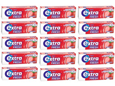 Extra Prof. Fresh Erdbeere 15x10 Dragees