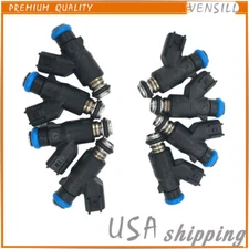 Set of 8 Fuel Injectors 12613412 Fits for GMC 6.0L Silverado Sierra 10-13 6.6L