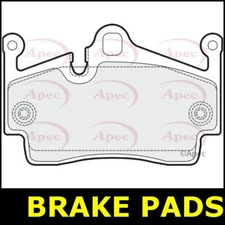 Brake Pads Rear FOR PORSCHE 718 2.5 16->ON CHOICE2/2 Petrol Apec