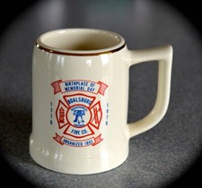 VINTAGE BOALSBURG FIRE CO 1776-1976 BICENTENNIAL MUG -BIRTHPLACE OF MEMORIAL DAY