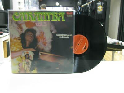 Roberto Delgado And His Orchestra LP Spanish Caramba Vol. 3. 1982