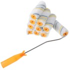Roller Brush Paint Brushes for Painting Walls Mini Rollers Set Cover