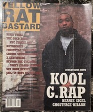 Yellow Rat Bastard Magazine Kool G Rap Spring 2002