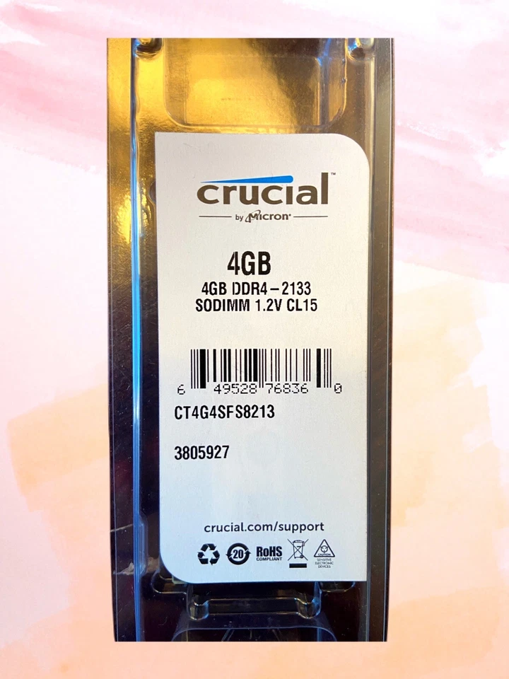 Crucial by Micron 4GB CT4G4SFS8213 (DDR4-2133) Memory (649528768360) - Image 3 of 3