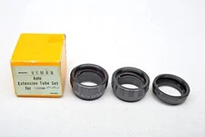 Vemar Japan Pentax Universal M42 screw mount 3-auto Extension Tubes++SET+GREAT