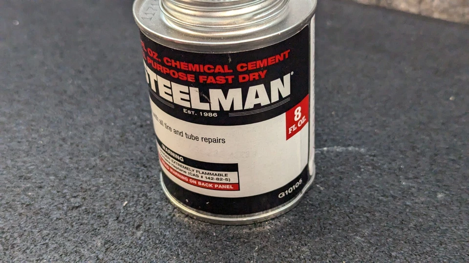 🔥New🔥 Steelman Chemical Vulcanizing Cement 8oz. Tire Repair Sealant G10105 - Image 3 of 4