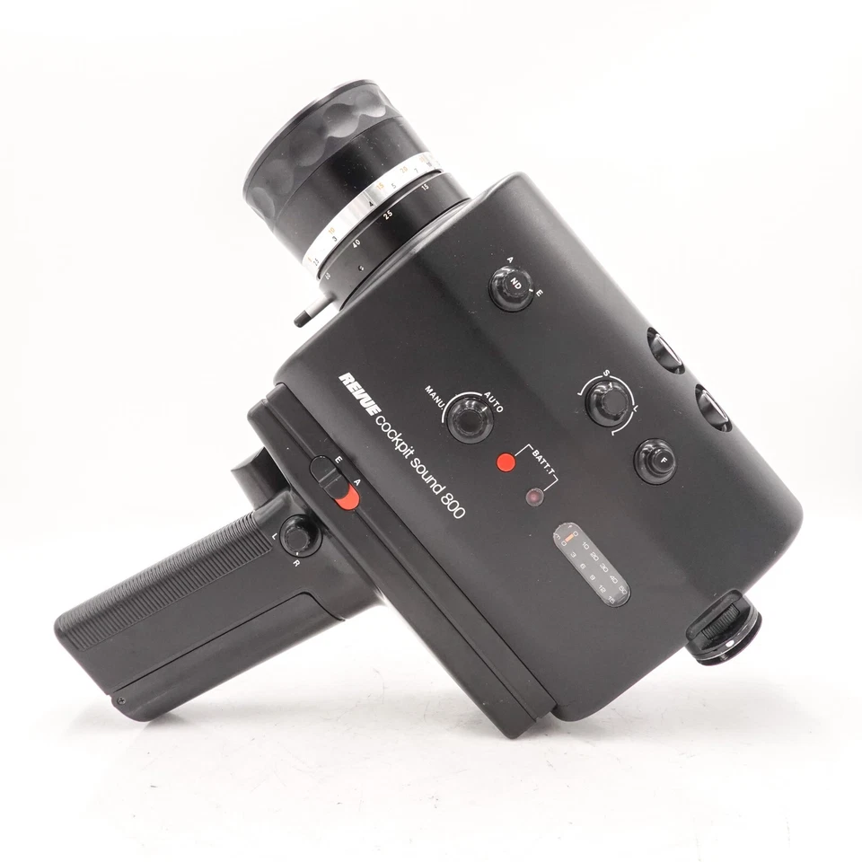 Revue Cockpit 800 Super 8 Filmkamera - voll funktionsfähig #S8-5888 - Bild 3 von 4