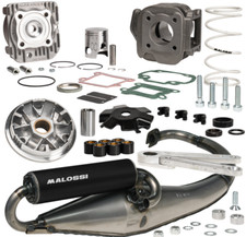 Kit moteur 50cc + variateur+ pot  Flip Malossi pour MBK Booster, Yamaha BWS 50cc