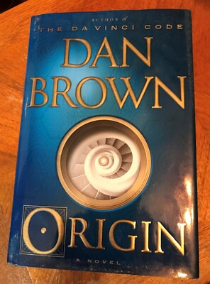  ORIGIN BY DAN BROWN - HARDCOVER FIRST EDITION 2017 - NEW ROBERT LANGDON SERIES