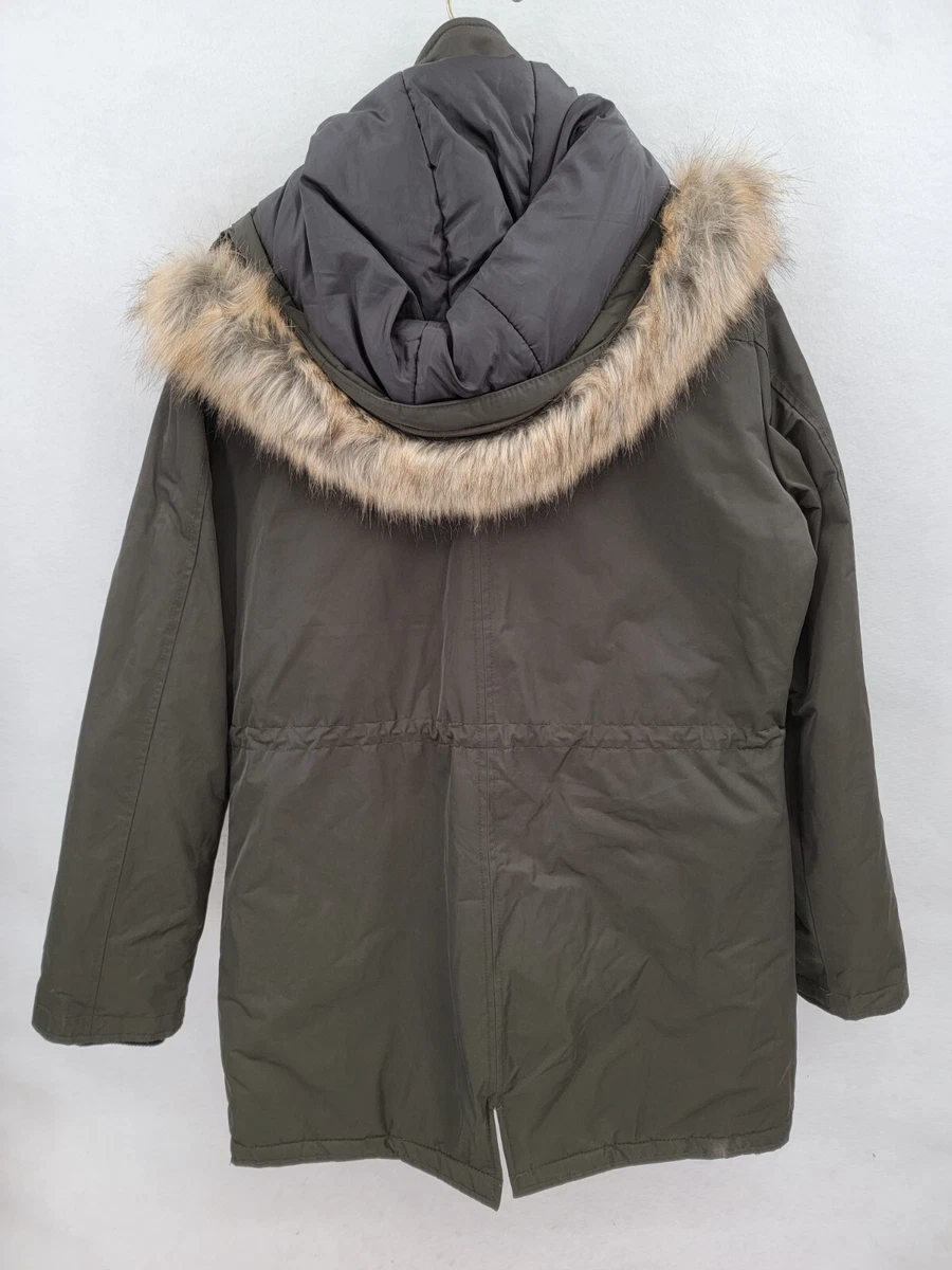 Hunter green winter coat cheap