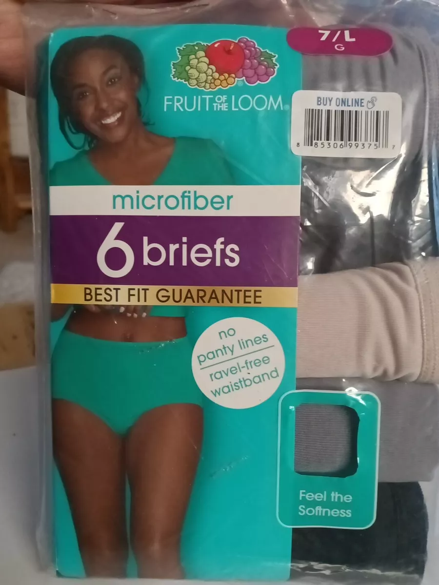 Fruit of the Loom Microfiber Panties for Women for sale