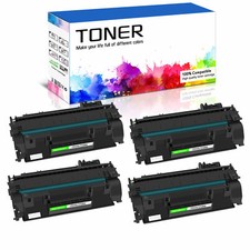 4PK CF280A 80A Toner Compatible with HP LaserJet Pro 400 M401a M401d M401dw INK