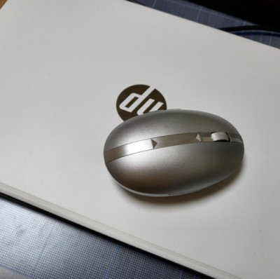 HP Spectre Recycleable 700 [Natural Silver] Premium Rechargeable Wireless Mouse