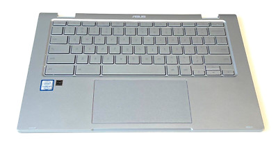 13N1-AAA0512 Asus Chromebook C433T C433TA Palmrest Keyboard Touchpad Genuine New