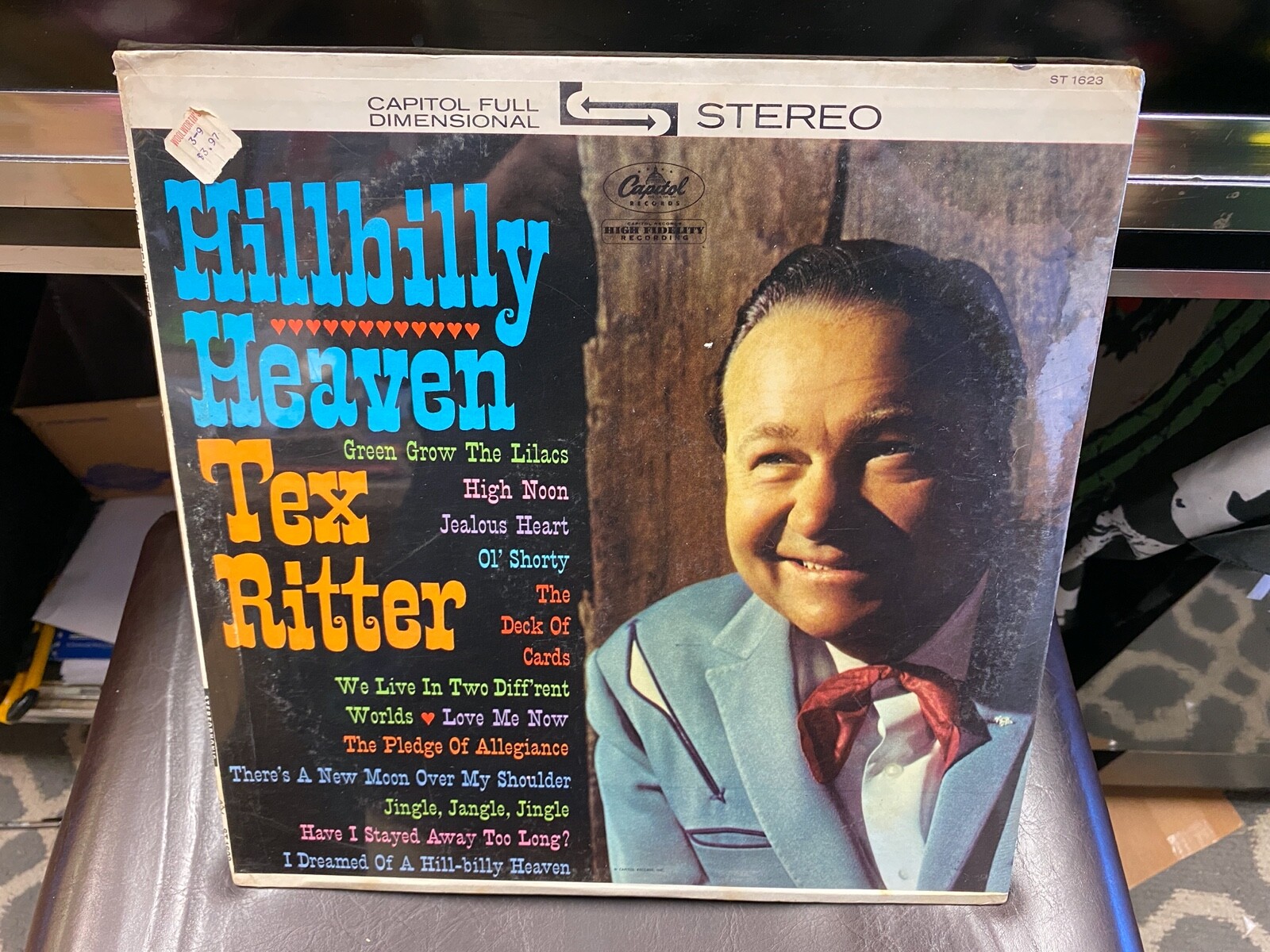 Tex Ritter Hillbilly Heaven LP Capitol ST 1623 stereo SEALED | eBay