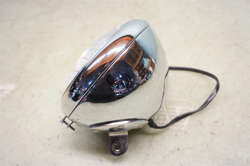 Harley-Davidson 2005 Heritage Softail Headlight Bucket Chrome SAE M90 DOT *2743 Foto 3 de 4