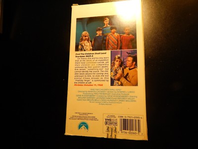 その他 Star Trek 60: And the Children Shall Lead [VHS] STAR TREK ORIGINAL UNCUT AND THE CHILDREN SHALL LEAD VHS
