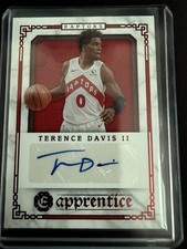 2020-21 Chronicles - Excalibur Apprentice Signatures Red #APR-TDV Terence Davis