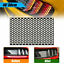 thumbnail 3  - Car Rear Tail Light Cover Black Honeycomb Sticker Tail-lamp Decal Accessories