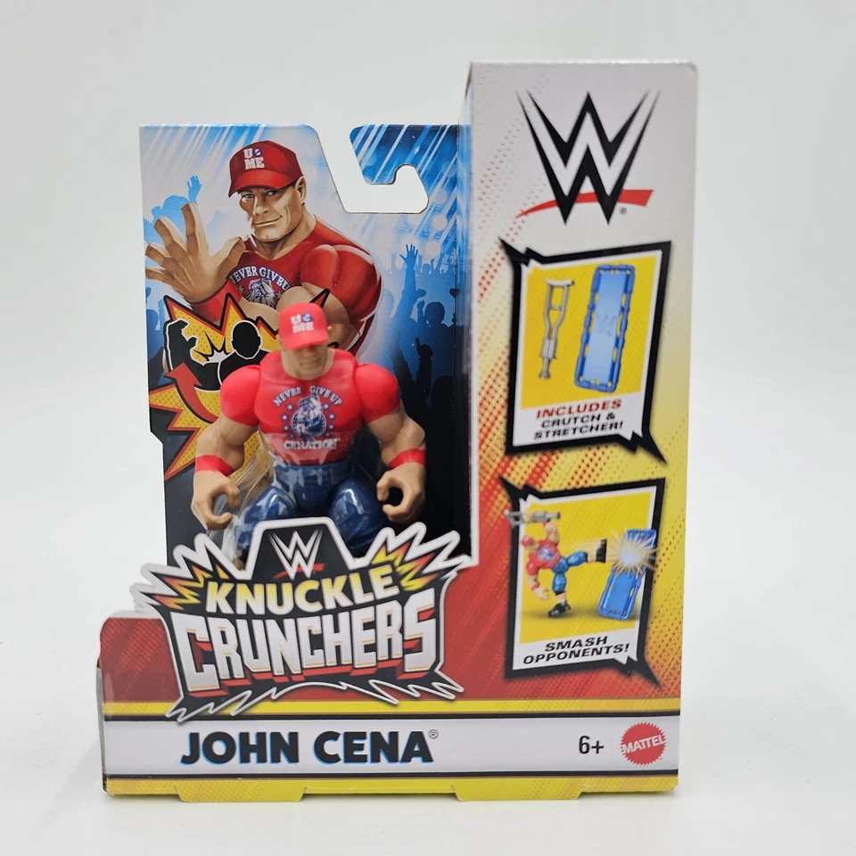 Mattel Knuckle Crunchers Series 3 Wrestling Action Figures Set 4 New - Image 3 of 4