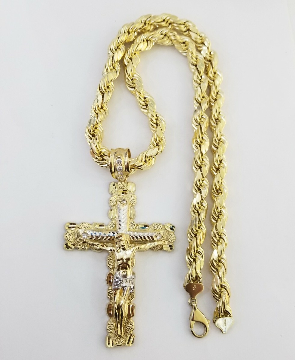 Real 10k Gold Rope Chain 26