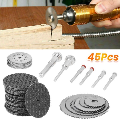 45stk. Sägeblatt, Kreissägeblatt Mini Scheibe Set Für-Dremel Zubehoer Für Holz - Bild 6 von 10