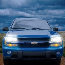 02 Up Chevy Trailblazer High Beam Kit Turns Low Beams Back On W High Beams