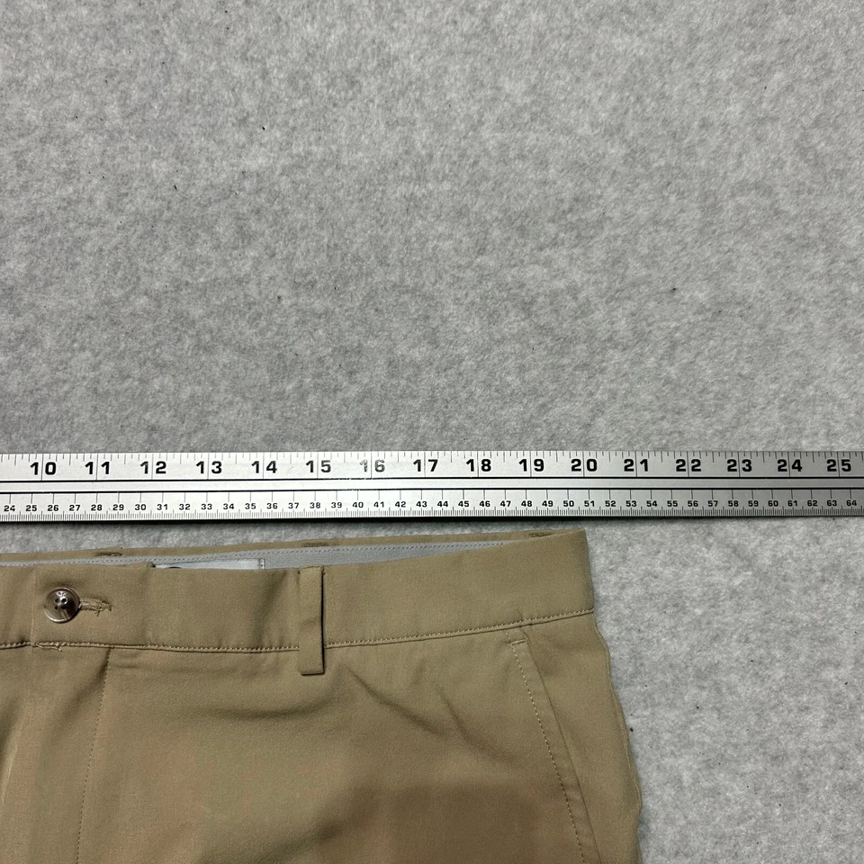 Pantalones Greg Norman Para Hombre 40 X 31 Caqui Golf Rendimiento Elastizados Calce Recto Foto 4 de 4