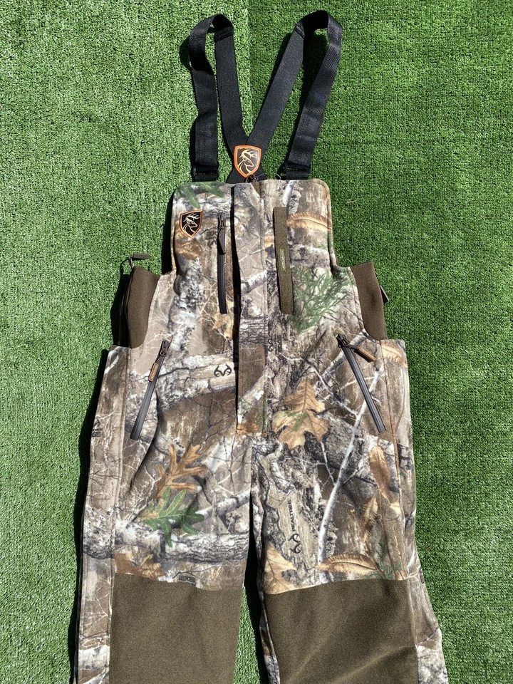 NEW NON-TYPICAL DRAKE SILENCER BIB AGION ACTIVE XL Real Tree Edge Sz Small - Image 2 of 4