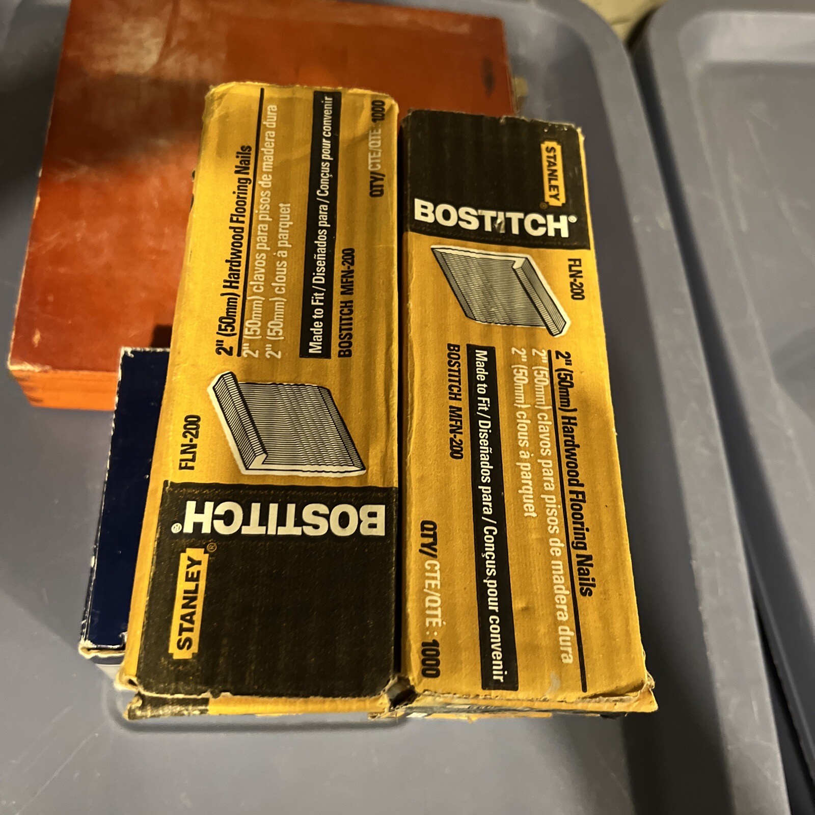 Stanley Bostitch Hardwood Flooring Nails FLN200 2" (50mm) Qty 1000 4