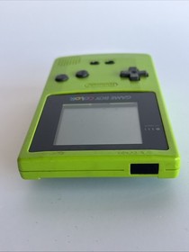 Kiwi Green Nintendo Gameboy Color Tested/Works