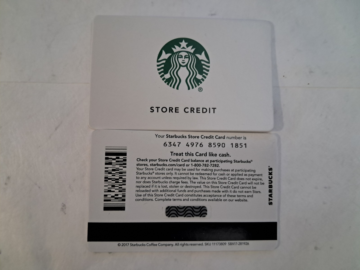 NEWEST 2026 Starbucks STORE CREDIT Gift Card 6347 NO MONEY | eBay