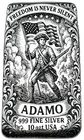 10 oz Silver Art Bar 999 -Freedom Is Never Silent - New Release Special -