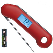 ThermoMaven Professional Digital Meat Thermometer, Ultra Fast Dark Red Gray