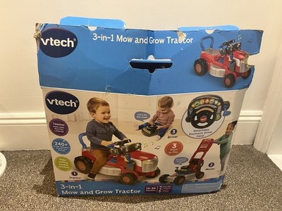 Vtech 3-in-1 Mäh- und Grow-Traktor brandneu nicht versiegelt, schneller und kostenloser Versand