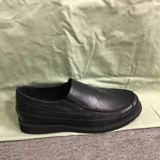 New Men’s Propet MDX024L Black Leather Griffen Loafers Size 14 5E
