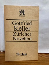 Gottfried Keller Züricher Novellen Reclam