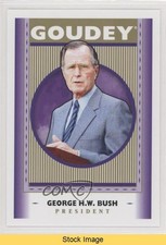 2019 Upper Deck Goodwin Champions Goudey George HW Bush #G37 READ 0w6