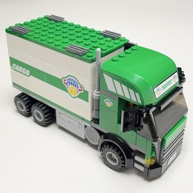 2008 LEGO CITY Cargo Transport Truck & Forklift Set 7733 Complete With Manuals