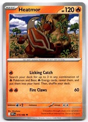 Heatmor 019/086 White Flare Uncommon