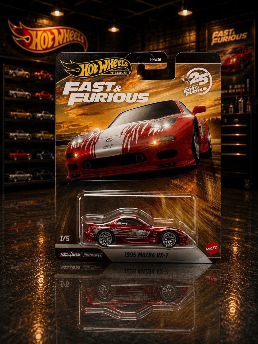 Fast & Furious Mazda RX-7 Contemporary Manufacture Diecast Cars