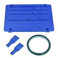 Tape Splicing Set, Blue Splicing Block with 2 Leader Tapes and Sealing Ring f...